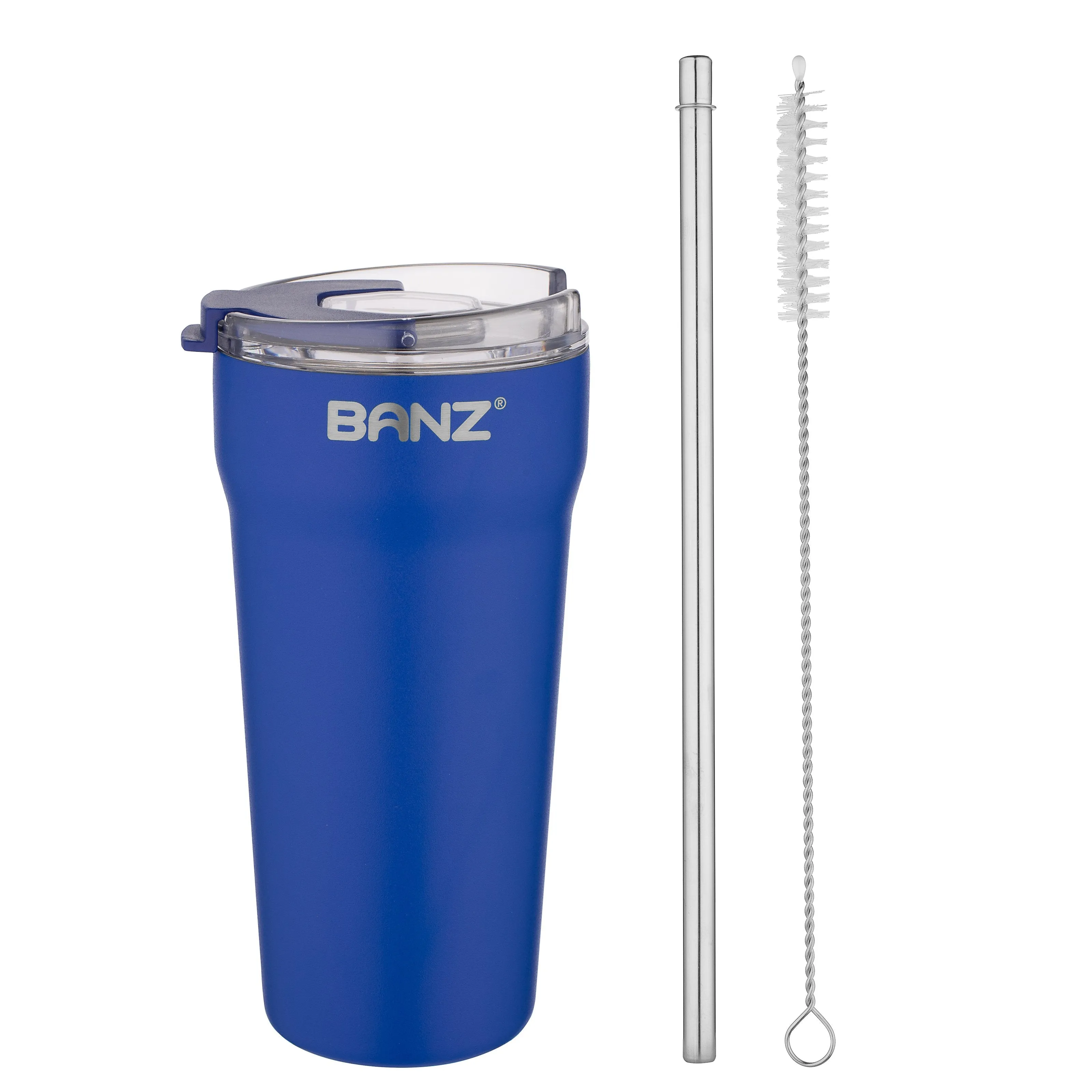 Travel Cup (Only 18oz come with with free stainless steel straw and cleaner)