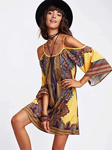 Tribal Bliss Print Dress