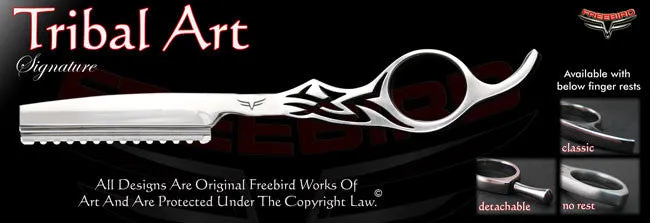 Tribal Feather Razor