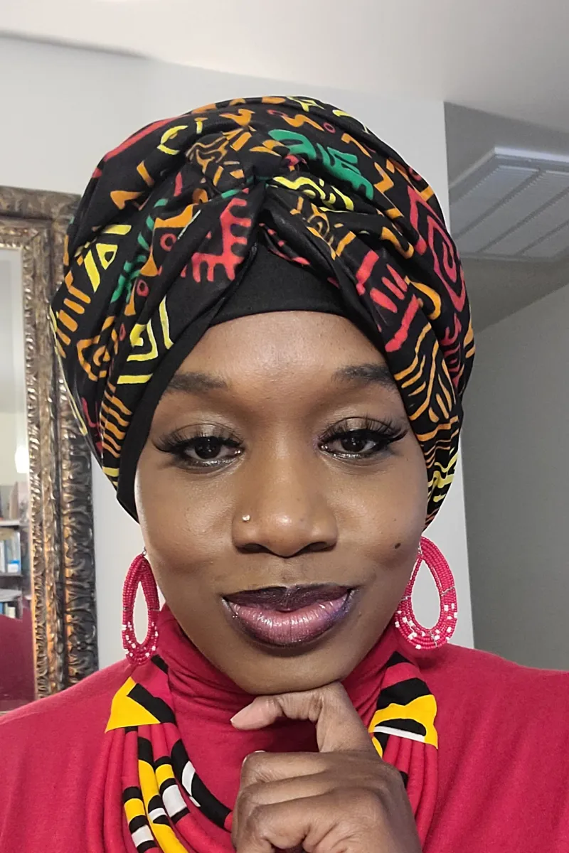 Tribal Print Headwrap Afikaa