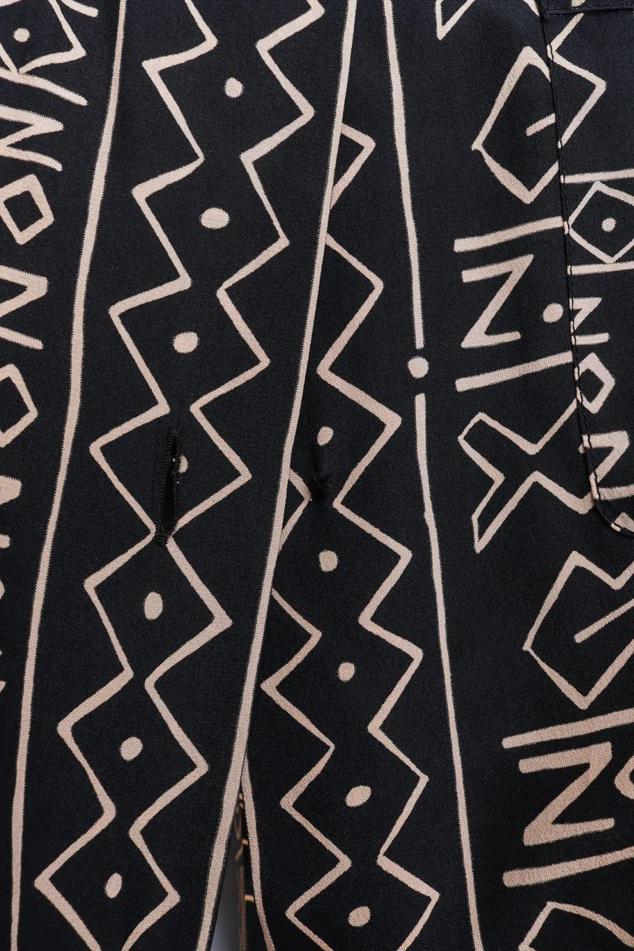Tribal Print Shirtdress