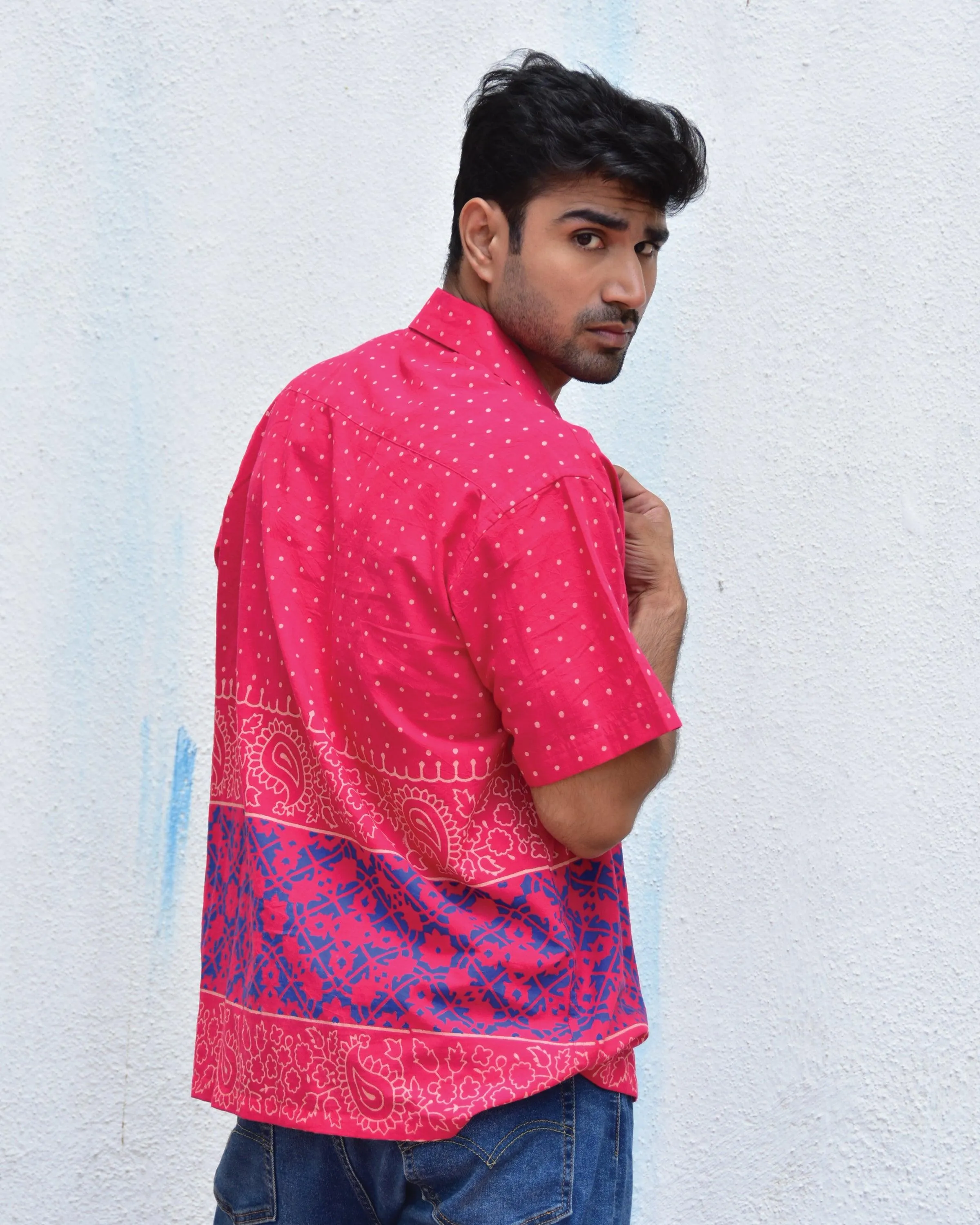 Tribal Tapestries Handblockprinted Pure Cotton Shirt