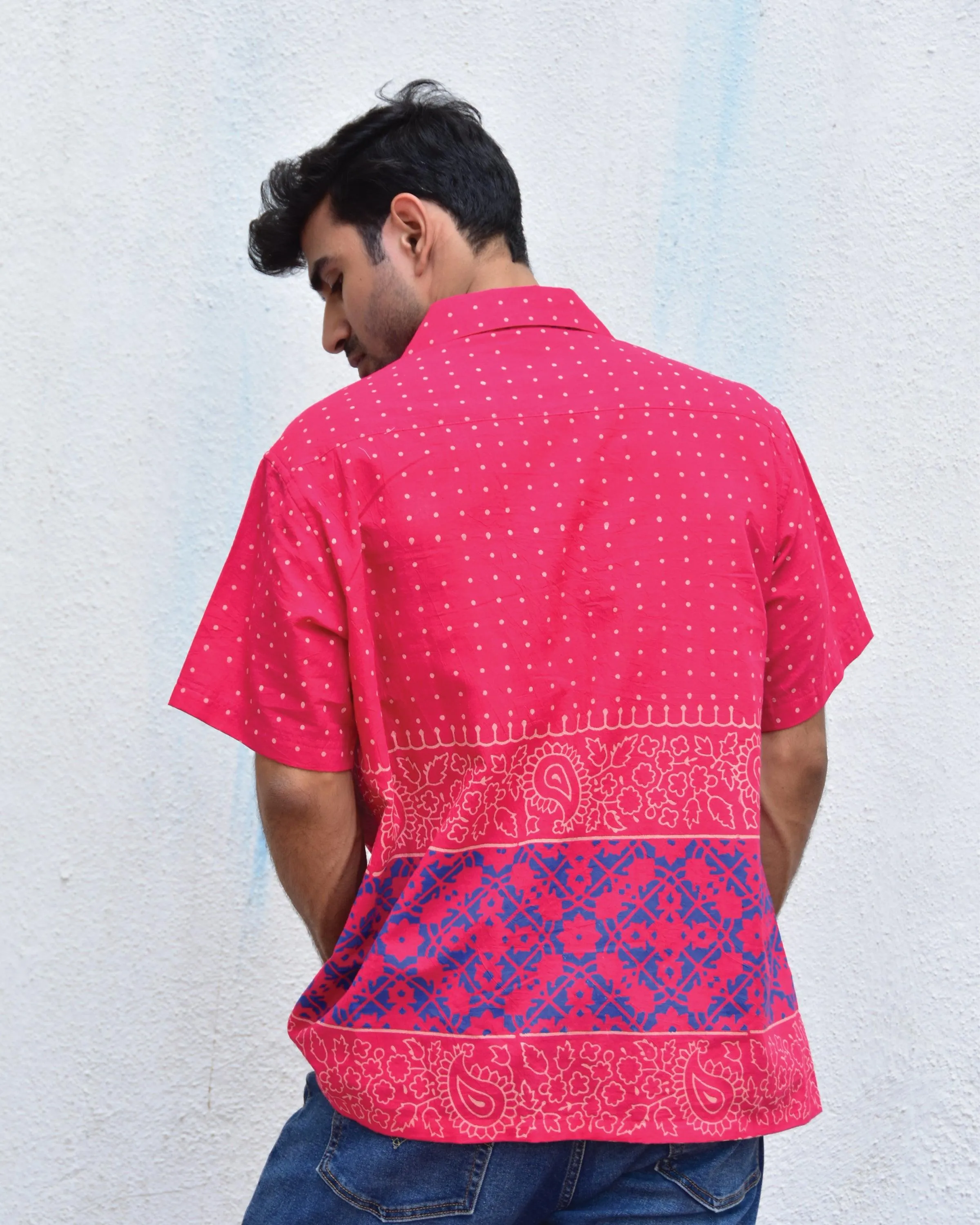 Tribal Tapestries Handblockprinted Pure Cotton Shirt