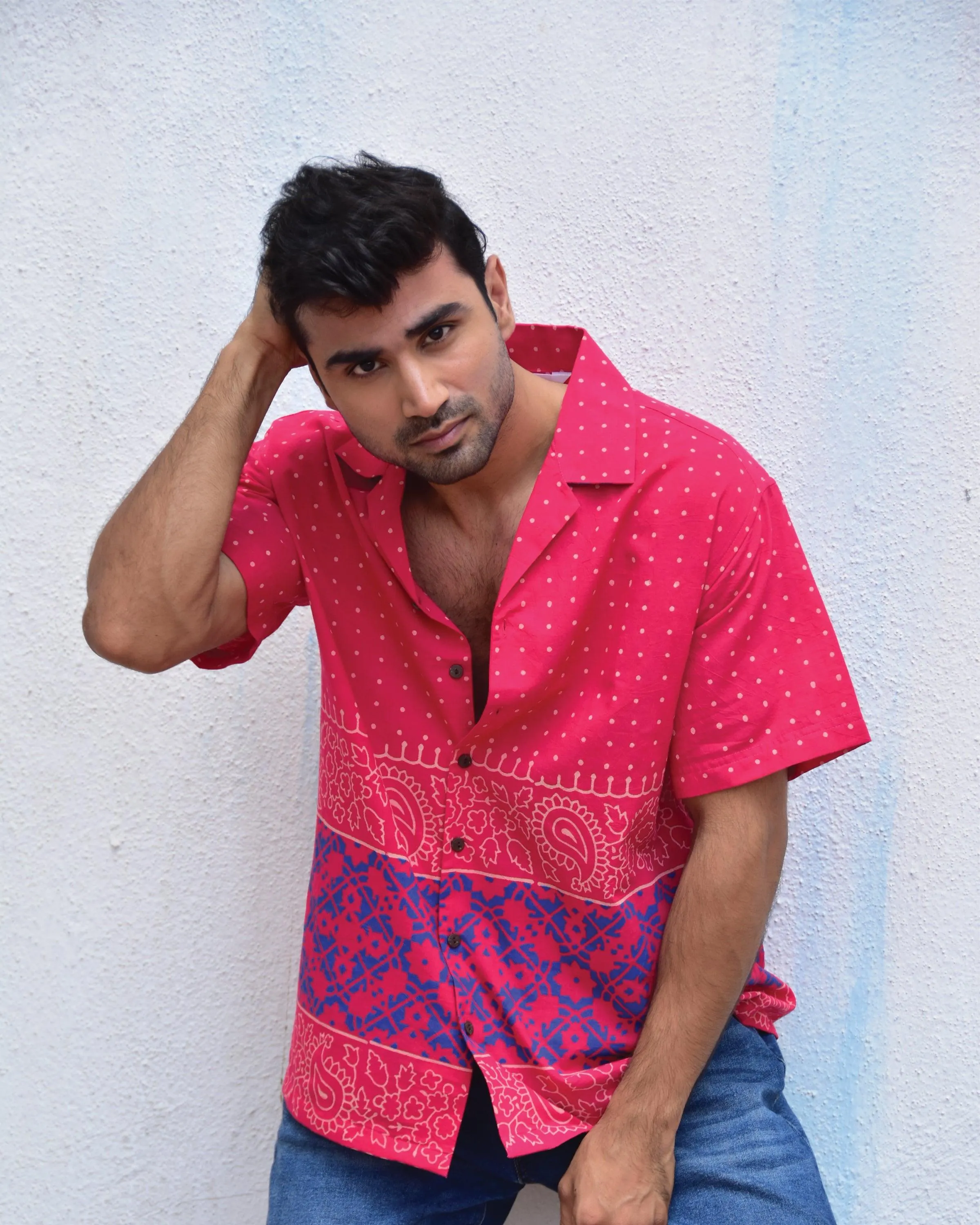Tribal Tapestries Handblockprinted Pure Cotton Shirt