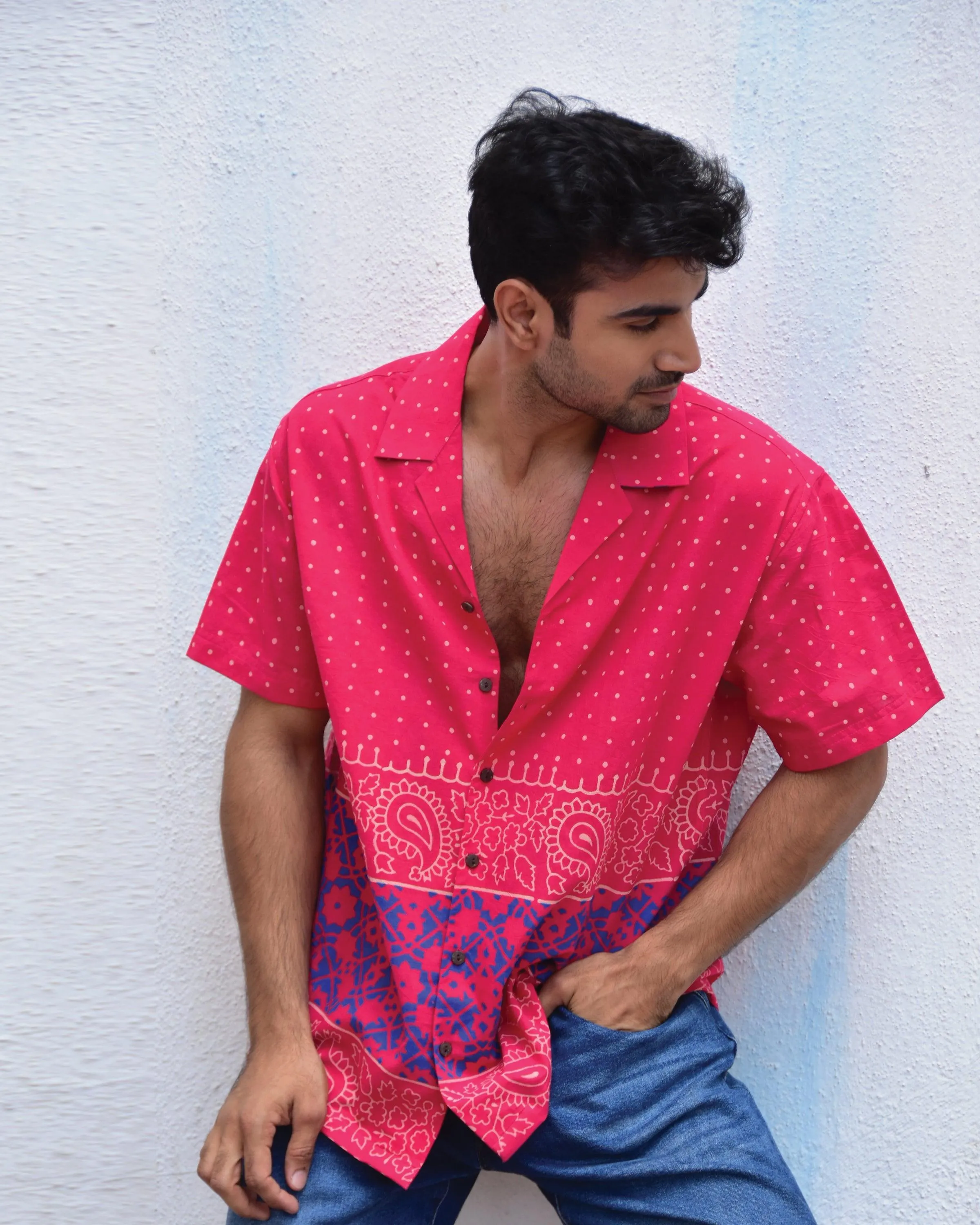 Tribal Tapestries Handblockprinted Pure Cotton Shirt