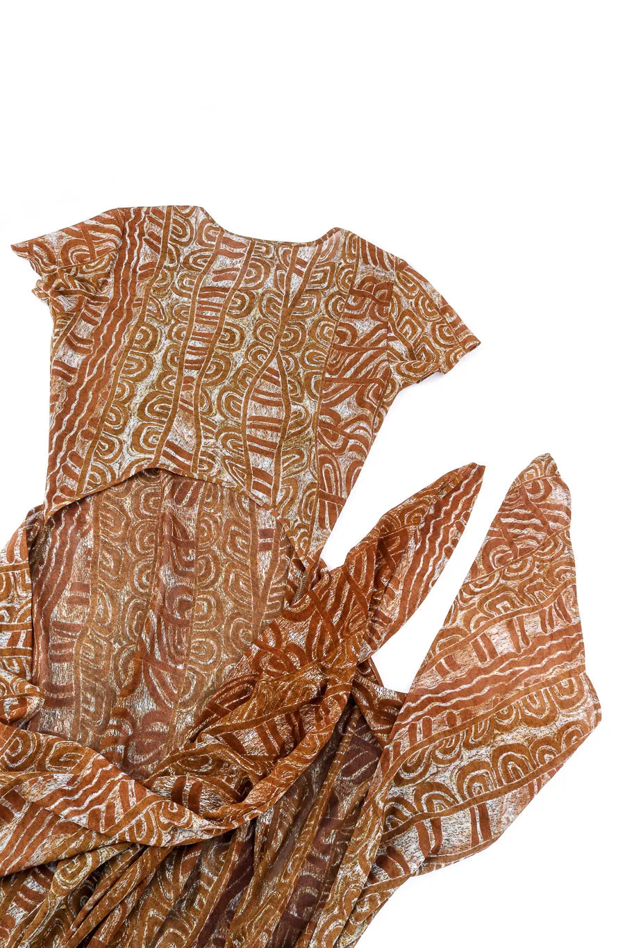 Tribal Wrap Dress