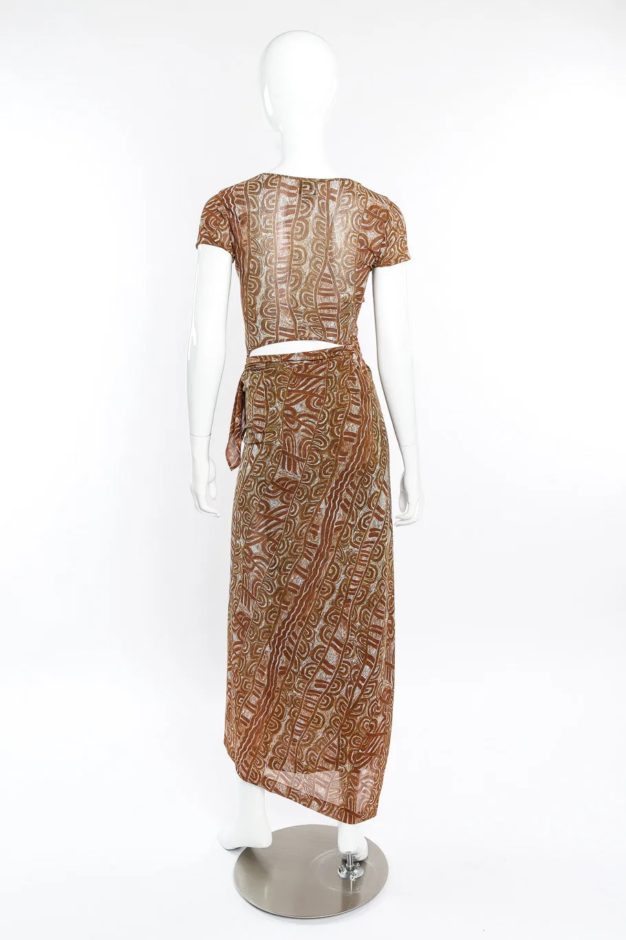 Tribal Wrap Dress
