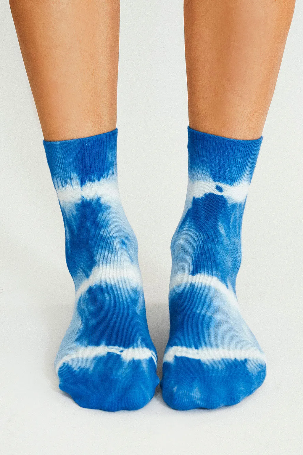 Trippy Tie Dye Ankle Sock