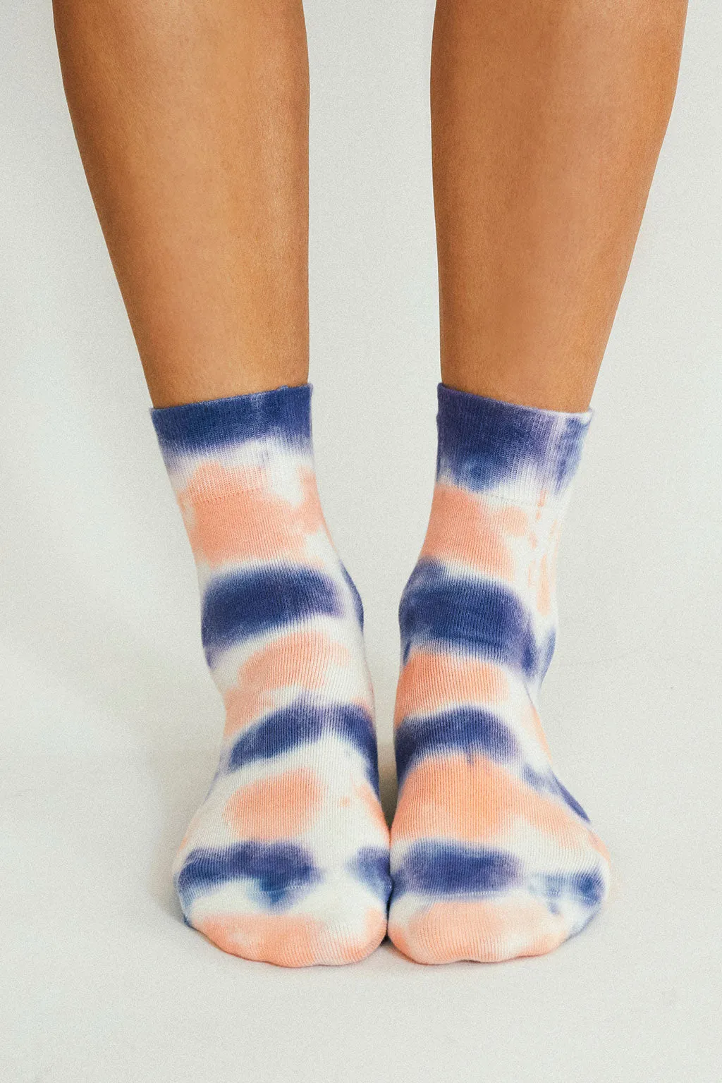 Trippy Tie Dye Ankle Sock