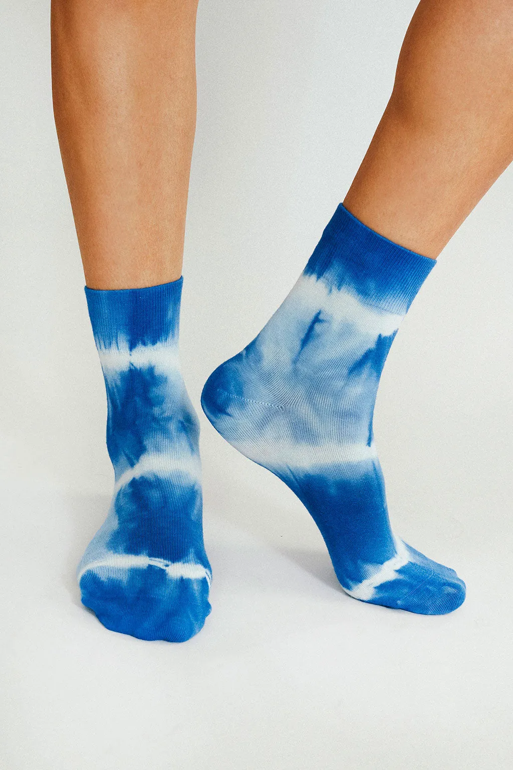 Trippy Tie Dye Ankle Sock