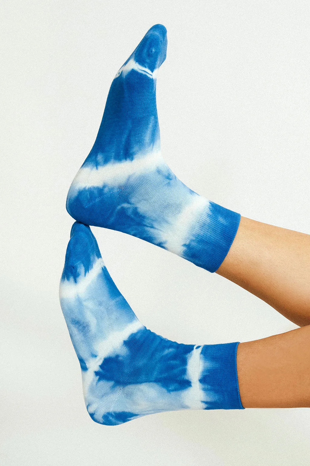 Trippy Tie Dye Ankle Sock