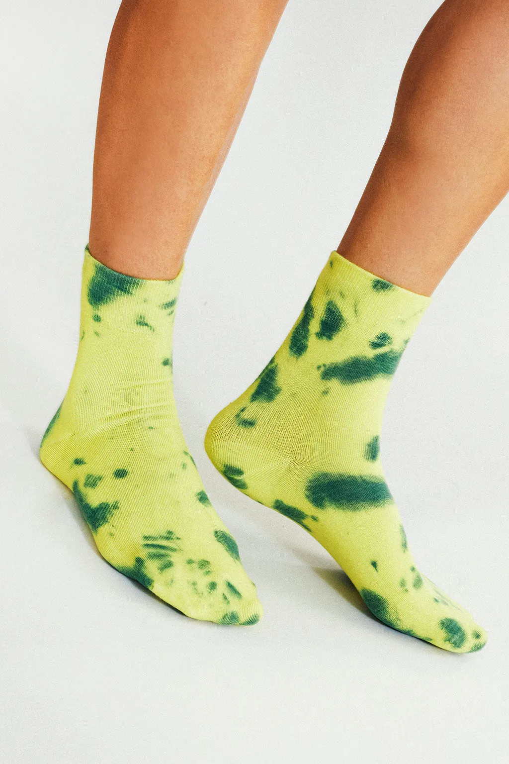 Trippy Tie Dye Ankle Sock