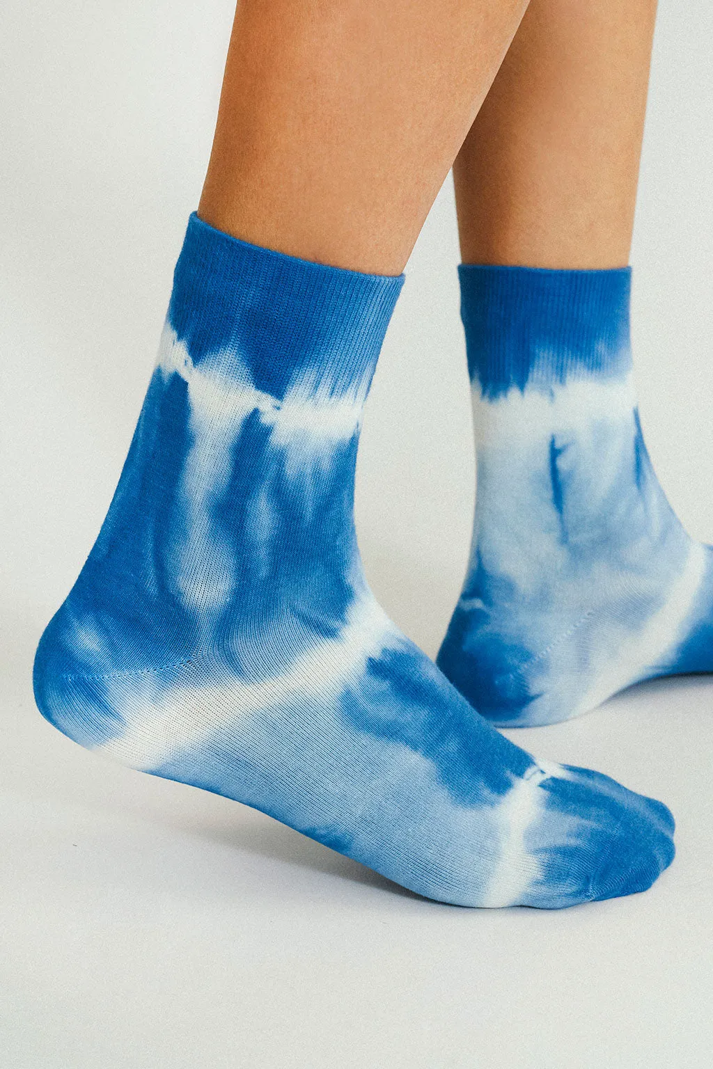 Trippy Tie Dye Ankle Sock