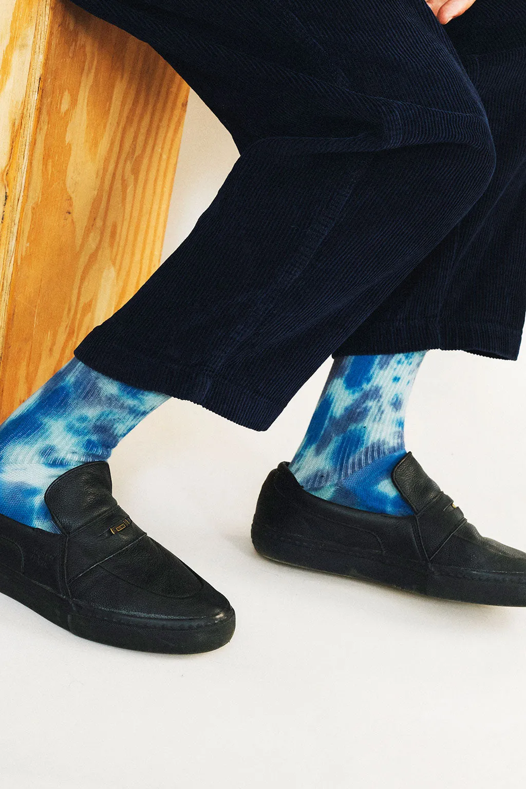 Trippy Tie Dye Crew Sock