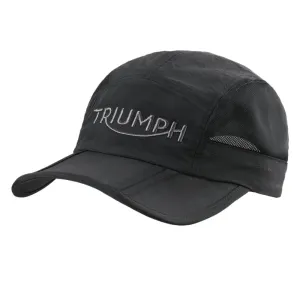Triumph Foldable Cap Black