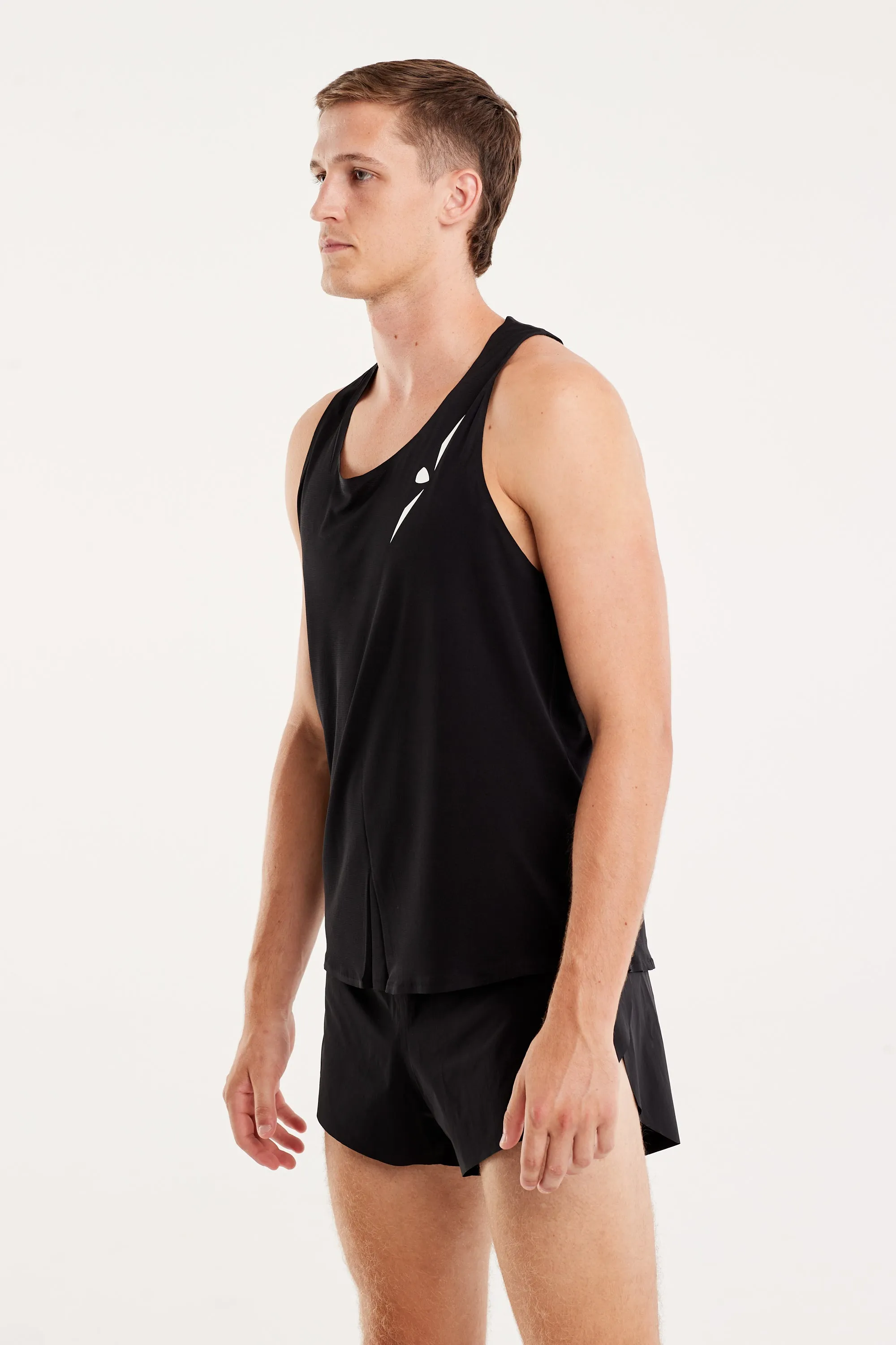Uglow Men's Road Vest Micro Mesh - Black