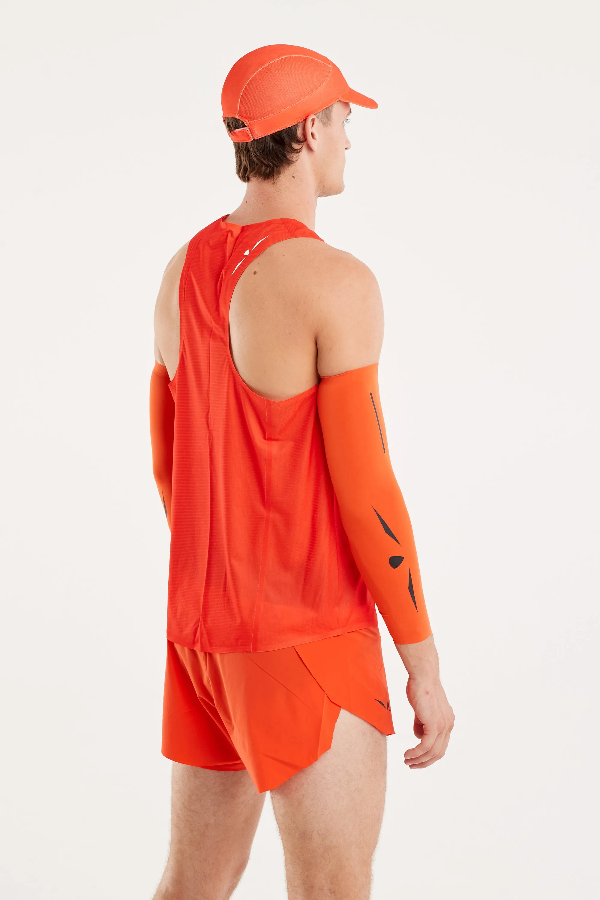 Uglow Men's Road Vest Micro Mesh - Tangerine