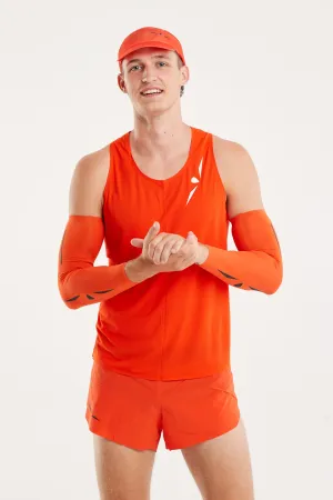Uglow Men's Road Vest Micro Mesh - Tangerine