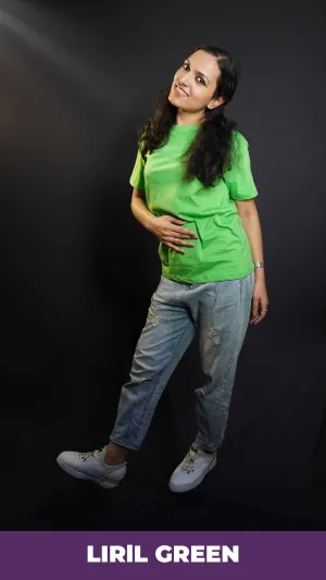 Unisex Lime Green T shirt