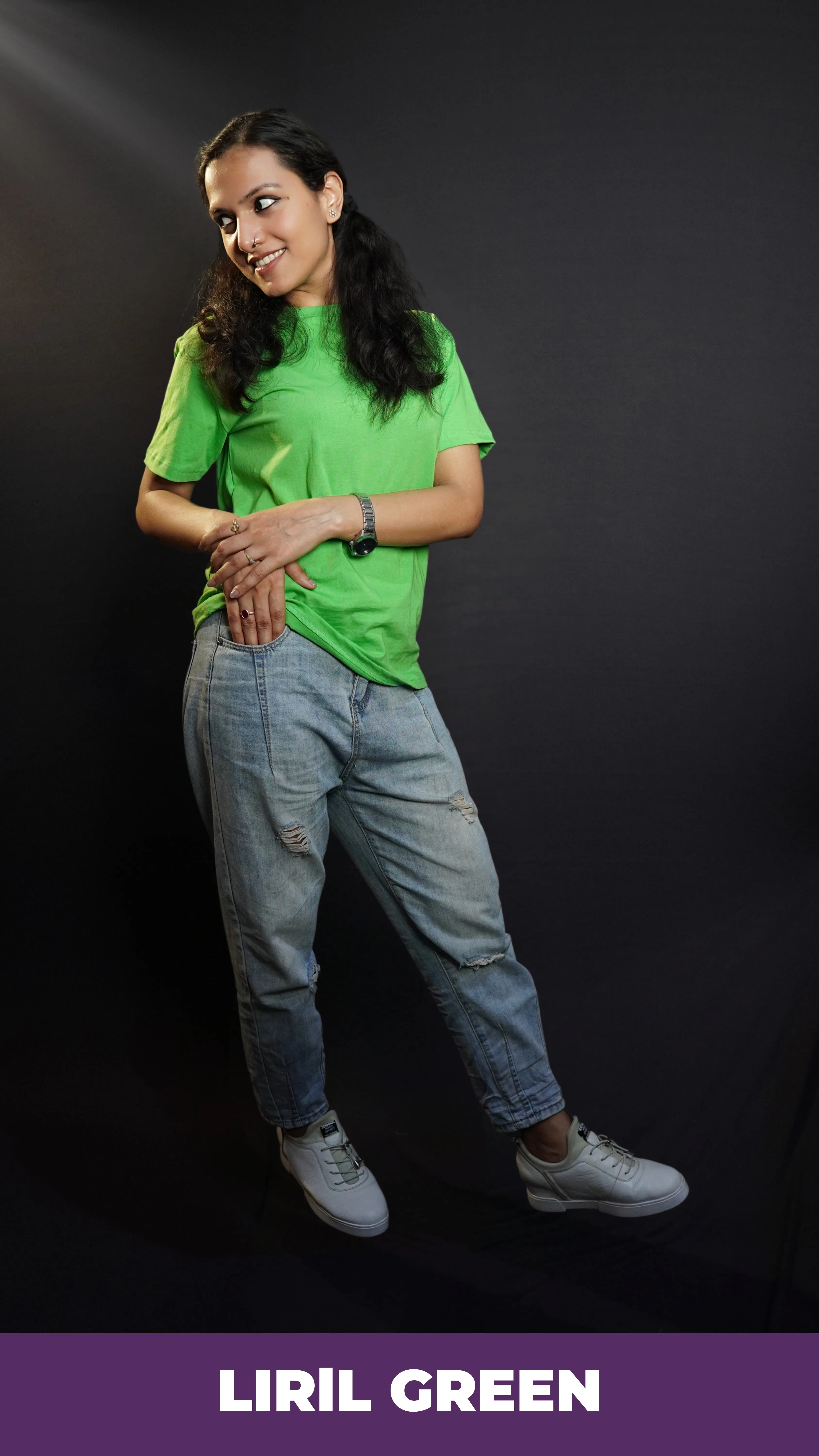Unisex Lime Green T shirt