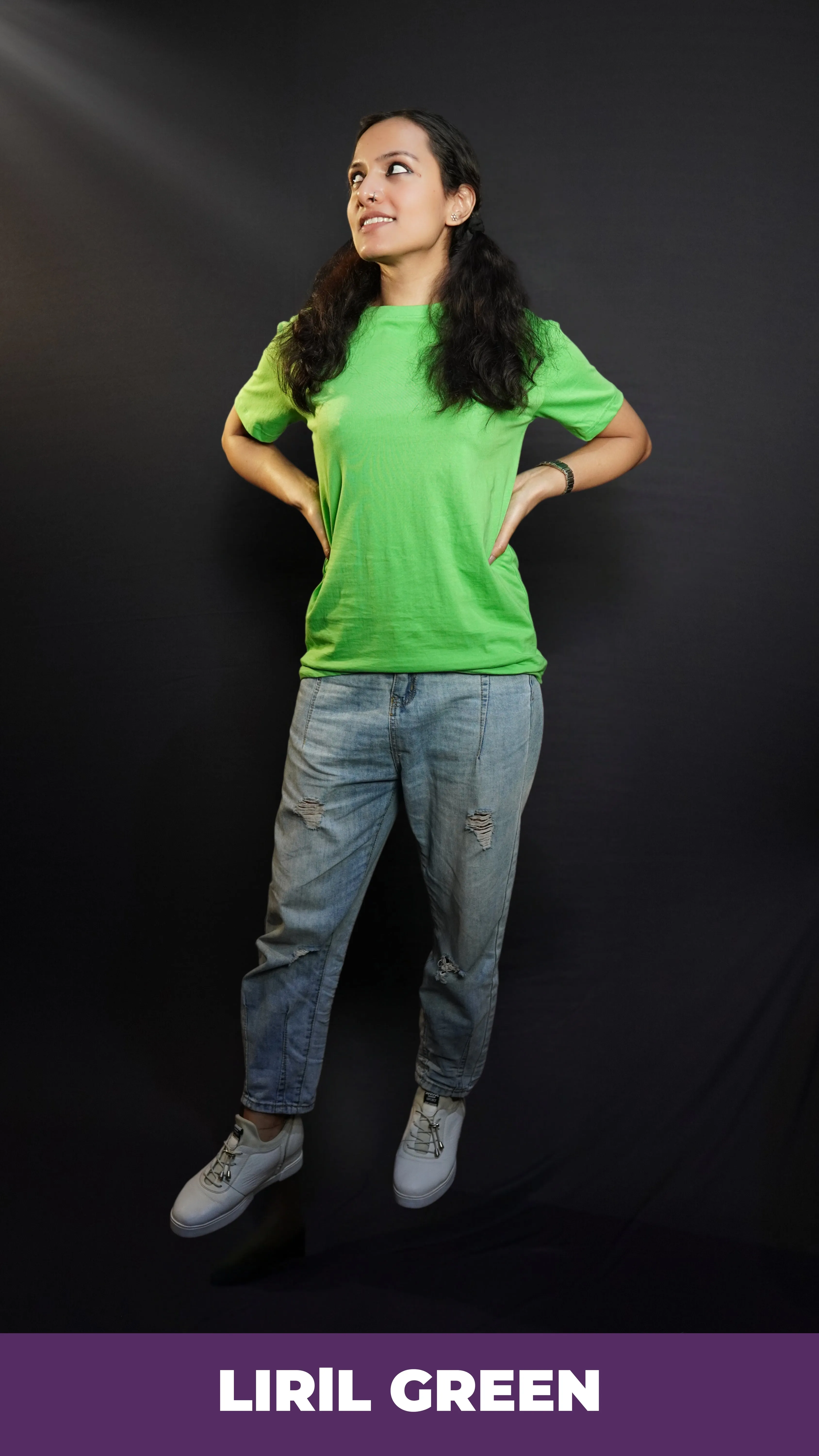 Unisex Lime Green T shirt