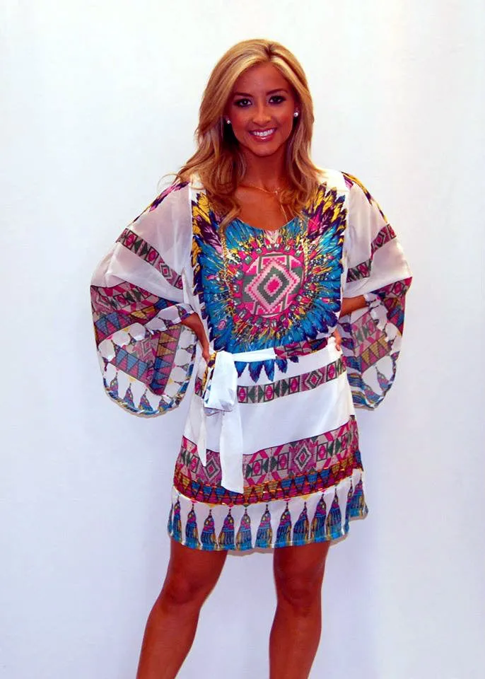 Urban Mango | Tribal Feather Dress