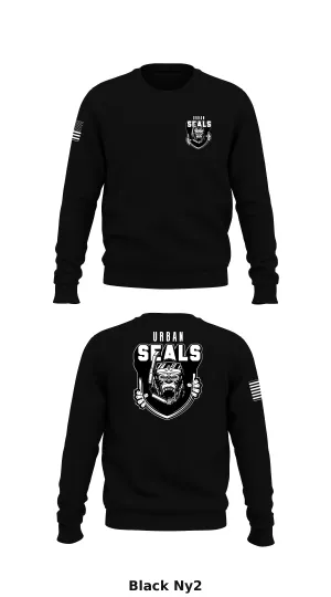 Urban Seals Store 1 Core Men's Crewneck Performance Sweatshirt - Ny2