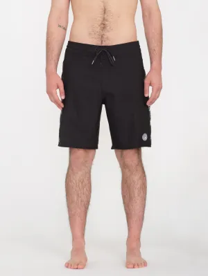 V Ent Hockey Dad Stoney 19" Boardshort - BLACK