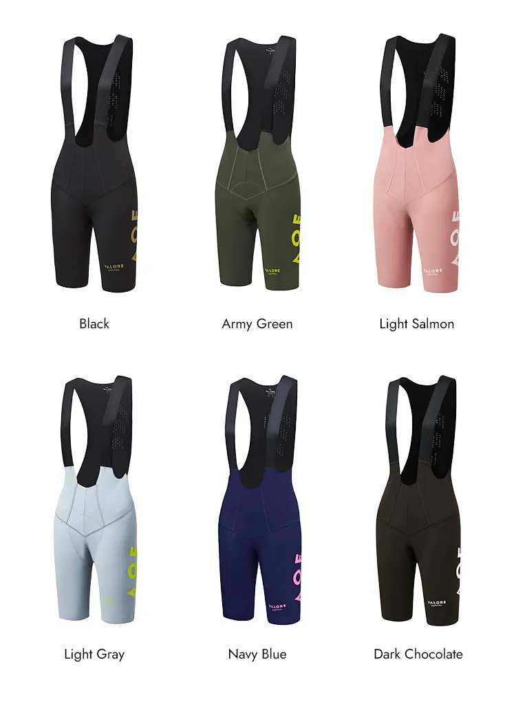 VALORE MONTON WOMENS BIB SHORTS NUOVA LUNA ARMY GREEN