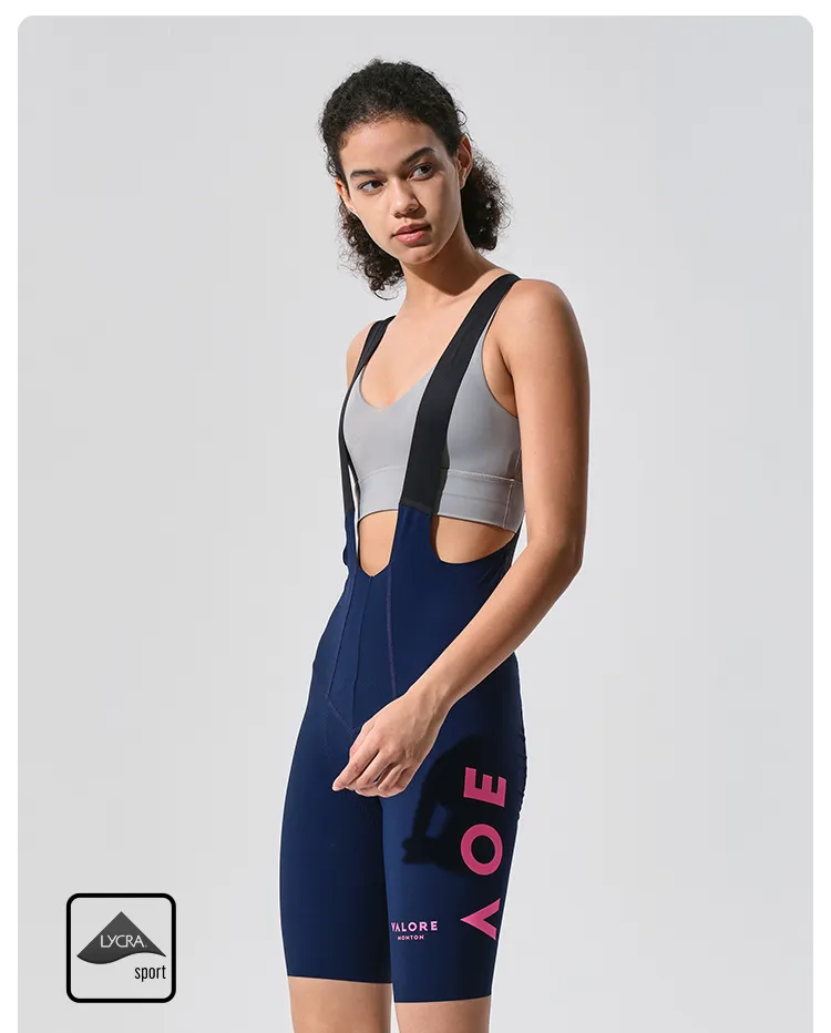VALORE MONTON WOMENS BIB SHORTS NUOVA LUNA BLACK