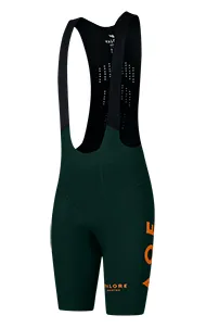 VALORE MONTON WOMENS BIB SHORTS NUOVA LUNA DEEP FOREST GREEN