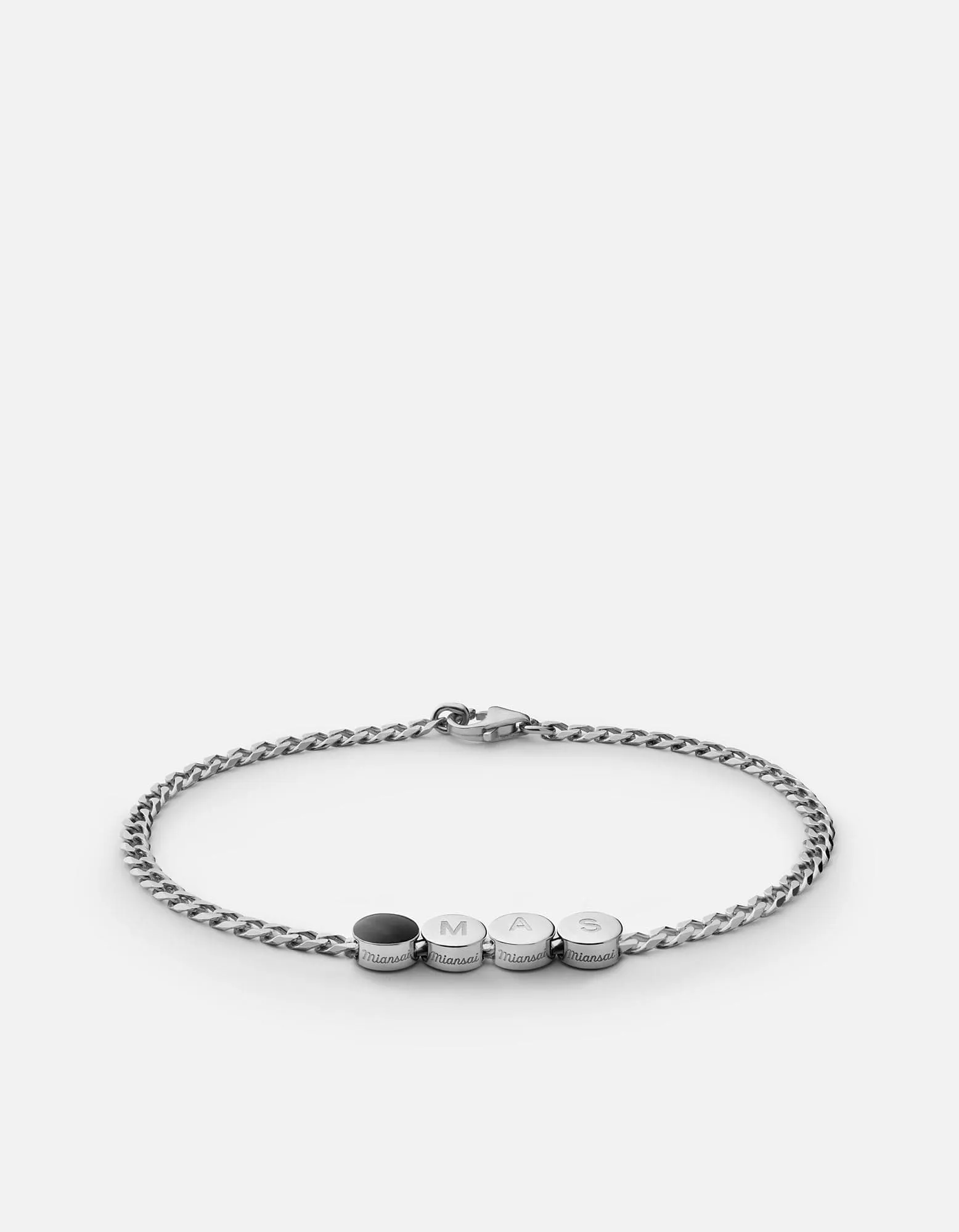 Volcan Type Chain Bracelet, Sterling Silver