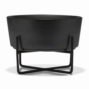 Waggo Simple Solid Bowl with Stand