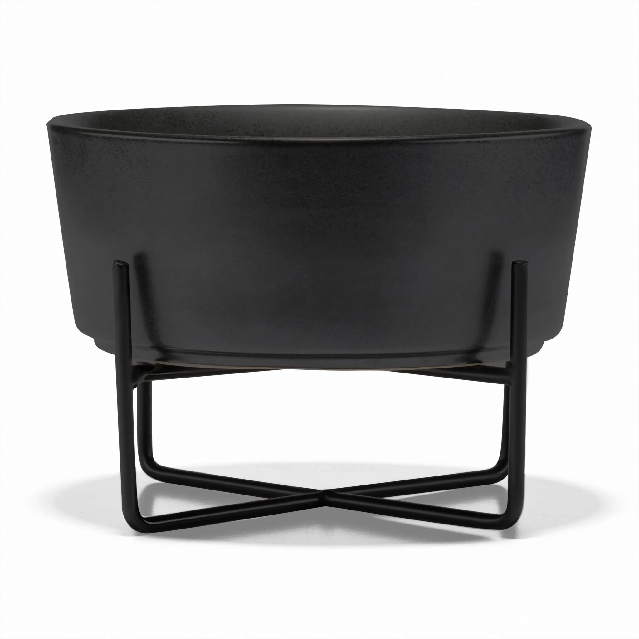 Waggo Simple Solid Bowl with Stand