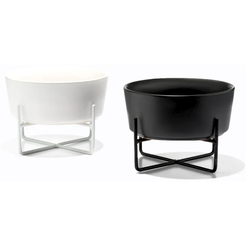 Waggo Simple Solid Bowl with Stand