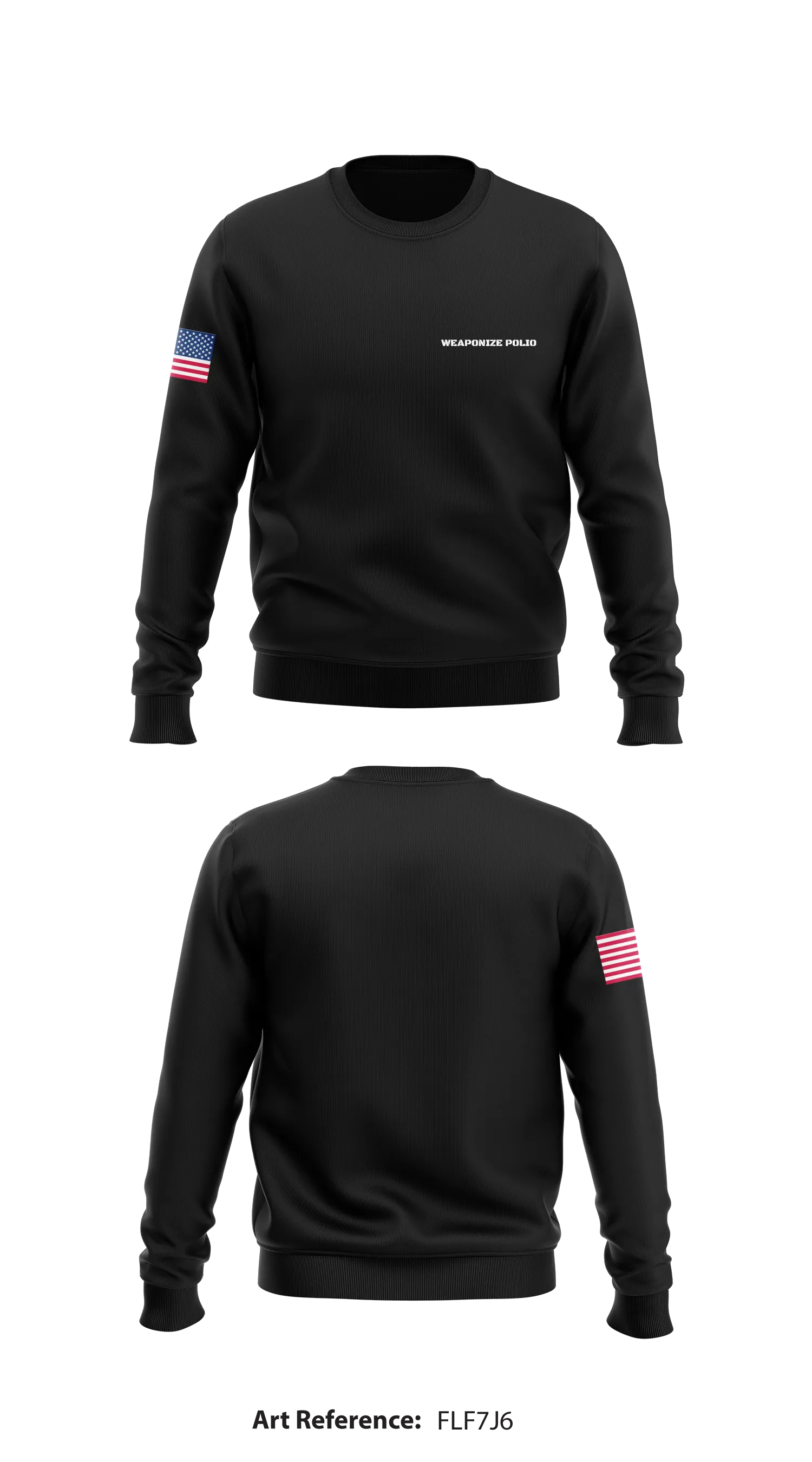 Weaponize Polio Store 1 Core Men's Crewneck Performance Sweatshirt - FLF7j6