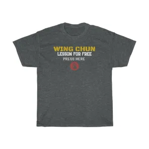 Wing Chun Free Lesson Heavy Cotton Tee