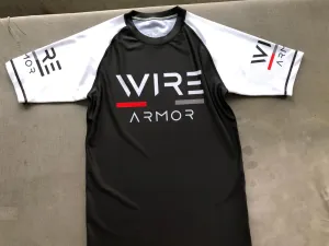 Wire Armor Men Short Sleeve Rashgaurd