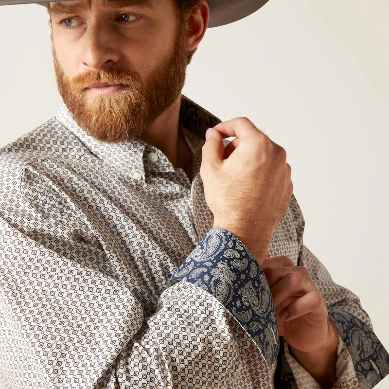 Wrinkle Free Kingsley Men's Classic Fit Shirt | 10046205