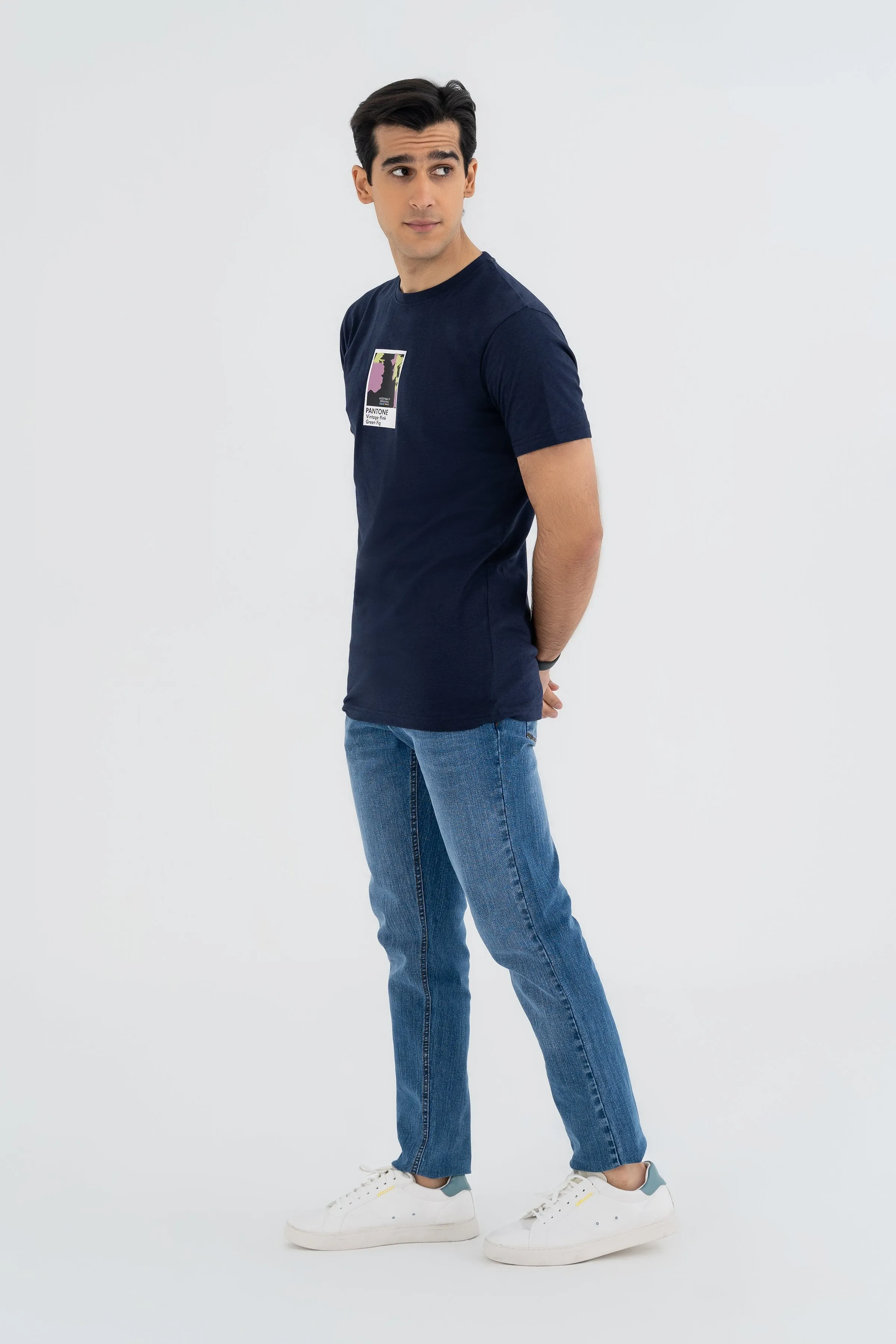 Your Go-To Navy Tee